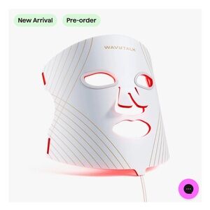 NWT WavyTalk Glow Time LED Therapy Mask